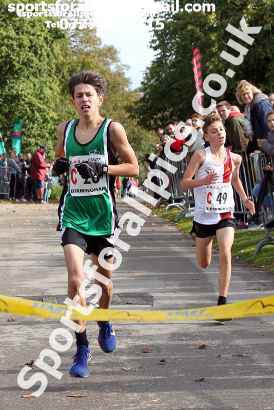 Boys under-13 3 stage road relay, 2019 ERRA 6 and 4 Stage Relay and Young Athletes.  Photo: David T. Hewitson/Sports for All Pics